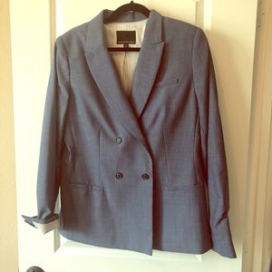 Light blue banana republic blazer TALL size 12